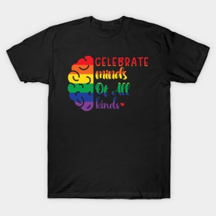 Celebrate Minds Of All Kinds T-Shirt